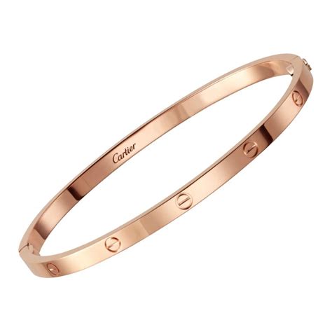 cartier love bracelet thin rose gold|cartier love bracelet 750 price.